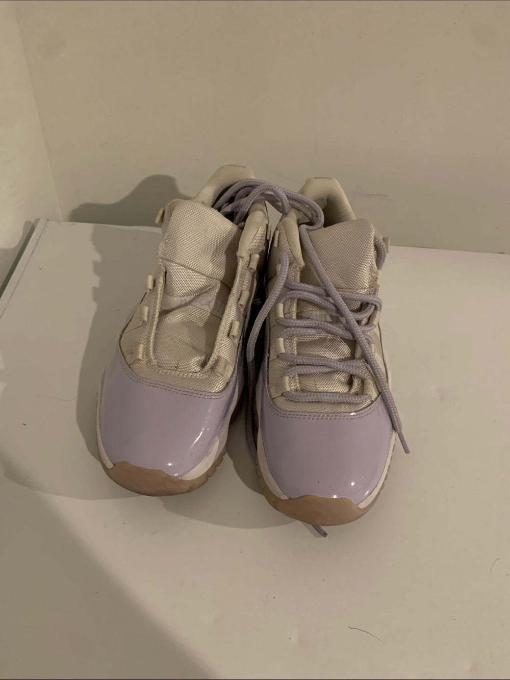 Jordan Women's Lavender Cream Sneakers